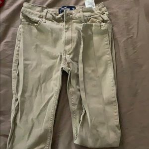 2 holister khaki pants